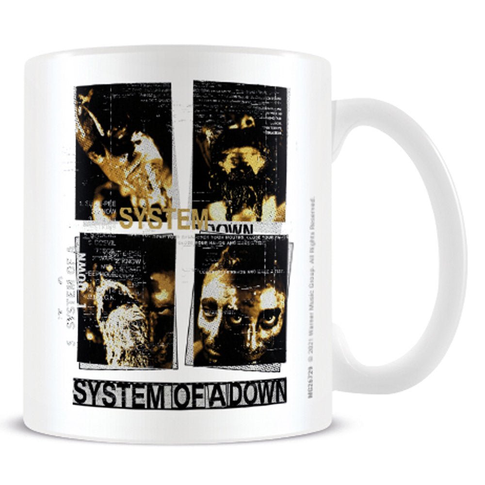 SYSTEM OF A DOWN システムオブアダウン - Distortion / マグカップ - PGS